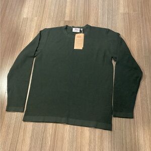 Fjallraven Dark Green Men's Cardigan Sweater size L NWT